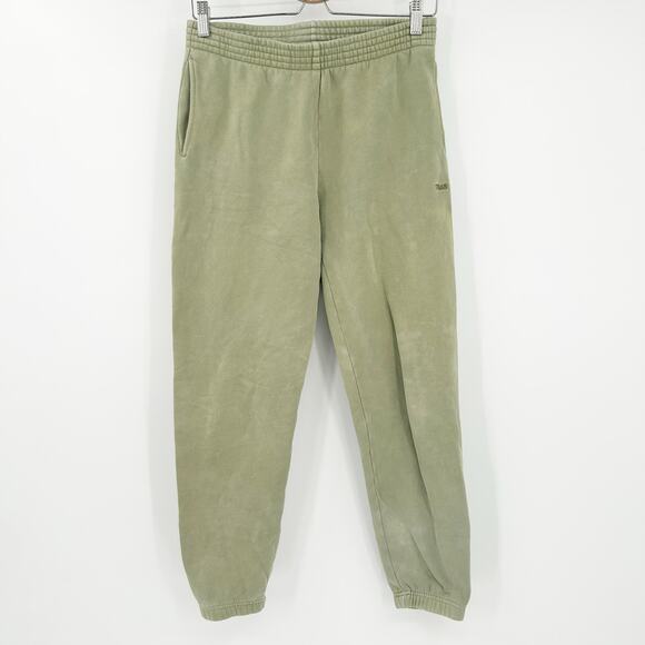 Aritzia TNA Womens Sporty Lounge Sweatfleece Cozy Fleece Joggers Sweatpants S - Picture 2 of 8